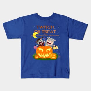 Twitch or Treat (Light Design) with PrincessCubby & MrDaddyCountryTv Kids T-Shirt